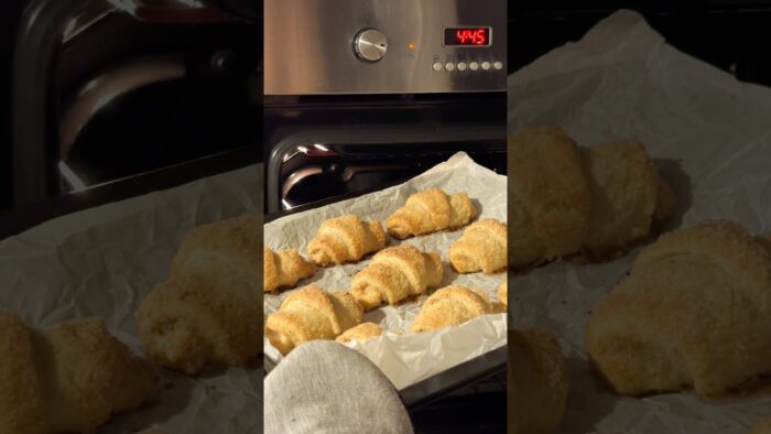 Рогалики с орехами 🥐 #термомикс #рецепт