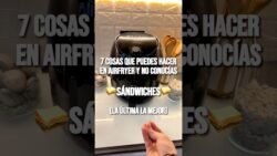 7 RECETAS EN AIRFRYER 💨 – QUE NO CONOCÍAS – 🥪SÁNDWICHES🥪 #receta #airfryer #recetas