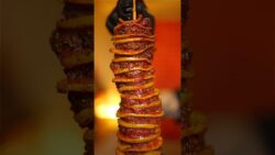Air Fried Potato Beef Kebabs #kebabs #airfryer #airfryerrecipes #easyrecipe #viralrecipe #tftibbq