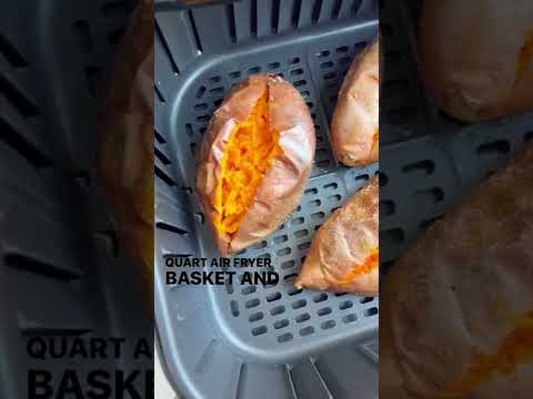Air Fryer Baked Sweet Potatoes #shorts