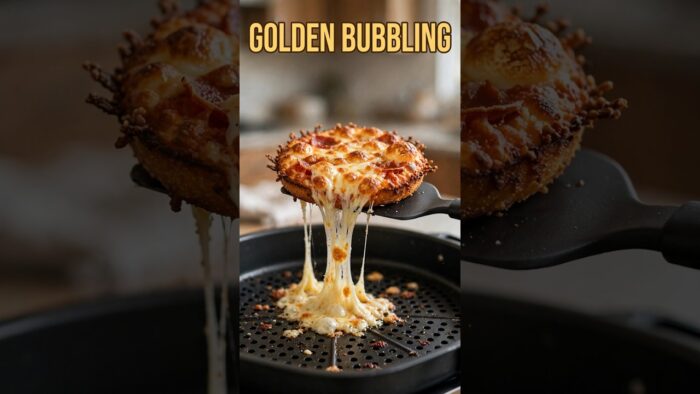 Air Fryer Frozen Mini Pizza: 6 Minute Crispy Recipe