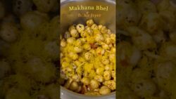 Air Fryer Makhana Bhel #airfryer #makhanasnacks #healthy #shorts #bhel #makhanachaat #viral #trend