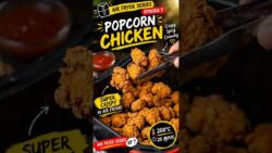 Air Fryer Popcorn Chicken 🍗🔥 | Crispy Popcorn Chicken at Home | Easy Chicken Recipe | Tamil
