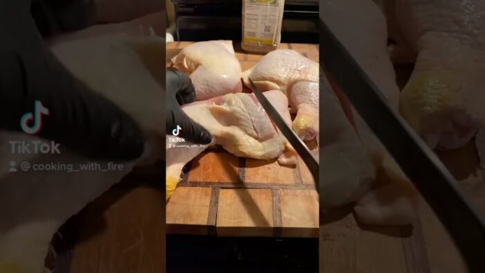 Air fryer recipe, chicken leg quarters and potatoes on the ninja foodie grill