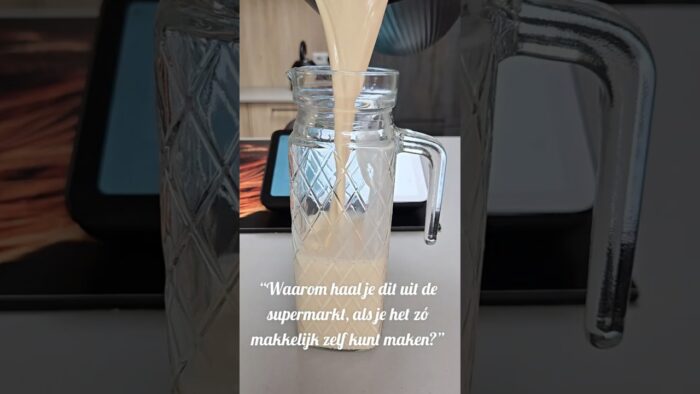 Amandelmelk maken