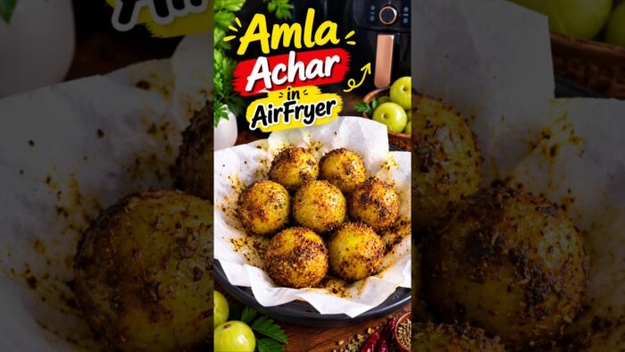 Amla Achar in Air Fryer?! 😱🔥 #shorts #shortsfeed #airfryer #airfryerrecipes