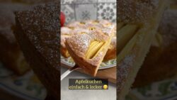 Apfelkuchen #ayazkitchen #kuchen #backen #thermomix #thermomixrezepte #apfel #apfelkuchen #cake