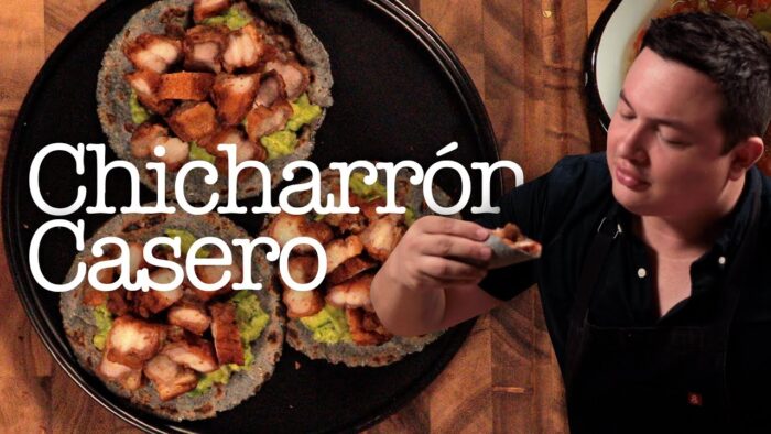 CHICHARRÓN CRUJIENTE CASERO 🔥