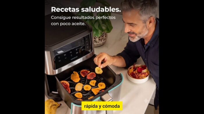 Cecotec Freidora de Aire sin Aceite. #freidoradeaire #españa #hogar #cocina #madrid #barcelona