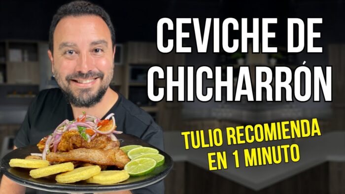 Ceviche de Chicharrón en Air Fryer | Receta Fácil | Tulio Recomienda en 1 Minuto