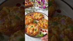 Cheesy Paneer Buns #airfryer #recipe #foodvideo #shorts #foodie #trending #burger #food #tasty #yum
