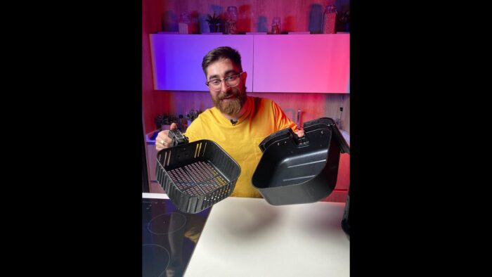 Cómo LIMPIAR mi AIRFRYER ¡Súper FÁCIL! | #shorts