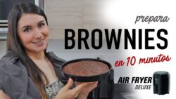 Cómo hacer BROWNIES en la #AirFryer | Receta Fácil y Rápida