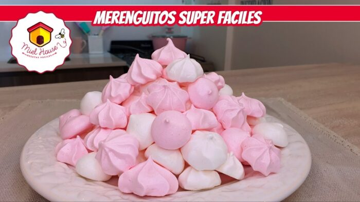 Como hacer merengues RECETA FACIL suspiros con pocos ingredientes