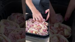 Cono en la freidora de aire con tortilla: receta fácil, rápida y crujiente