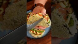 Crispy Salmon Sushi Tacos in 9 Minutes