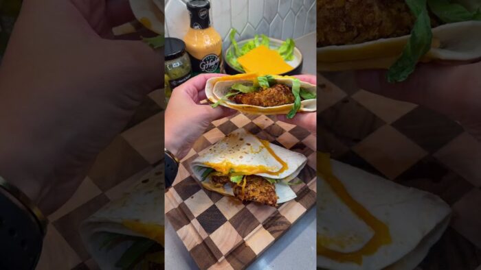 Crunchy Chicken Melt | 42g Protein 🔥 #easyrecipe #recipe #easynutrition #food