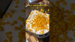 Day 6 of 30: AIRFRYERMAXING 🚀 #fyp #airfryer #homechef #corn #recipe #shorts #shortvideo