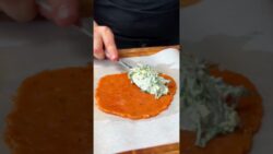 EMPANADAS DE POLLO SIN HARINA EN AIRFRYER #recetas #receta #canaldecocina #recetasfaciles #airfryer