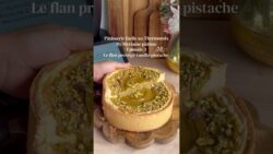 ÉPISODE 3 — FLAN PRESTIGE  DUO VANILLE PISTACHE  #patisserie #vanille #pistache #praline