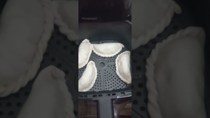 Empanadas caseras en la Air fryer #airfryer #receta #cocinando #food #recetas #comida