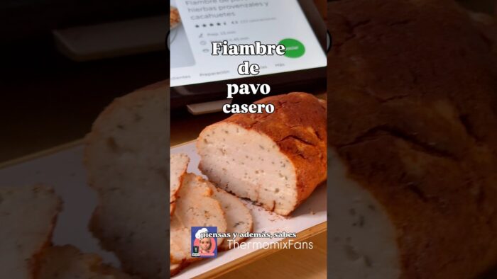 Fiambre de pavo con Thermomix , 100% carne!