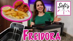 Freidora de aceite Hamilton Beach 35033 reseña y receta de pescado capeado y papas fritas caseras