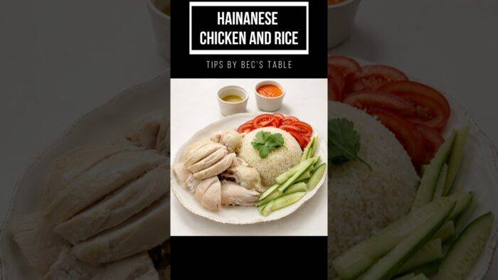 Hainanese Chicken and Rice – adding flavour