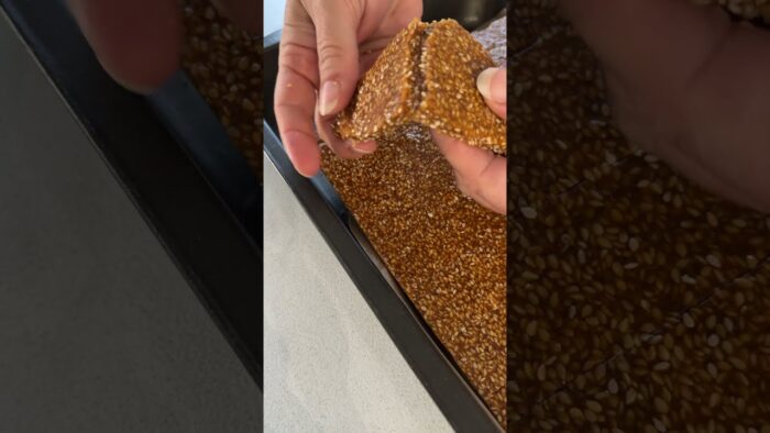 Honey Sesame Snaps in a Thermomix TM7 | NZ Thermomix® Consultant