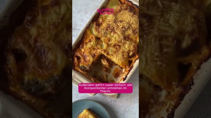 Kartoffel-Lasagne aus dem Thermomix® 🥔 | Einfach & herzhaft