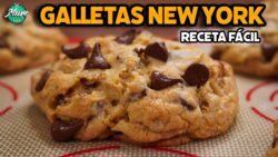La MEJOR receta de GALLETAS ESTILO NEW YORK ¡paso a paso y sin fallar! | Muve Flavors