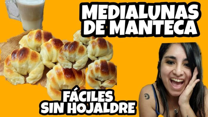 MEDIALUNAS DE MANTECA FACILES Y SIN HOJALDRE | LA PASAMOS COMIENDO