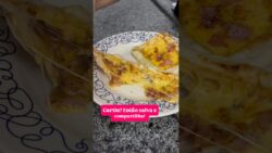 🍕 MINI PIZZA EM 2 MINUTOS SÓ COM 4 INGREDIENTES! 😍