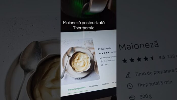 Maioneză Pasteurizată  Thermomix TM7 • TM6
