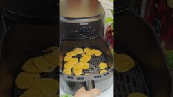 Market Chips In Air Fryer 😍 | No Deep Frying!🔥 #airfryer #airfryerrecipes #shorts #deepfryer #recipe