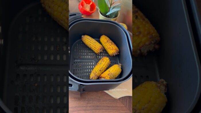 Masala Butter Corn in air fryer | Air fryer recipes | masala corn