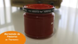Mermelada de pimientos en thermomix