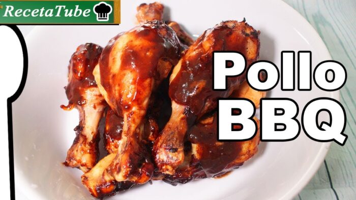 Muslos de Pollo en Salsa BBQ Receta en Freidora de Aire