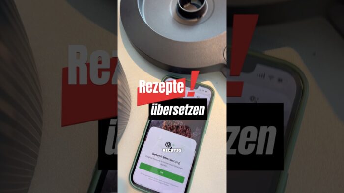 Neues Cookidoo Update Rezepte übersetzen