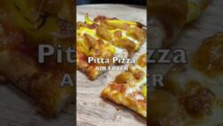 PITTA PIZZA in 8 minutes | AIR FRYER RECIPE – Load up with toppings of your choice #pizza  ...