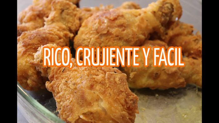 POLLO EMPANIZADO – CRUJIENTE, RICO Y FACIL