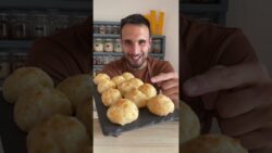 🧀 Panecillos de queso 🧀 #queso #panecillos #Recetarapida