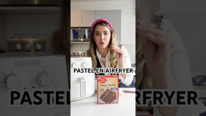 Pastel en Airfryer