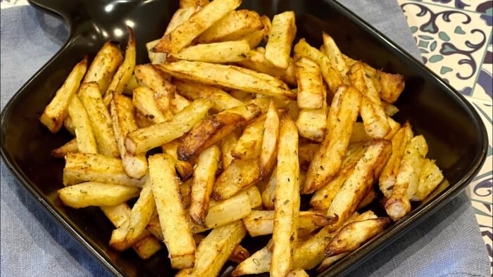 Patatas fritas en Airfryer.