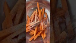 Perfect Air Fryer Sweet Potato Fries #airfryerrecipes