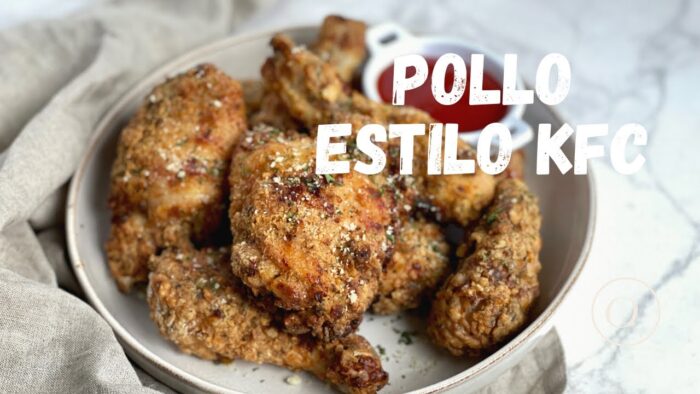 Pollo estilo KFC Crujiente receta en Air Fryer