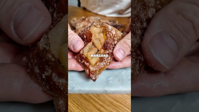 Postre saludable fácil de manzana. 🍎#RecetasConManzana #AirFryer #Fácil #Recetas