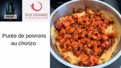 Purée de poivrons au chorizo