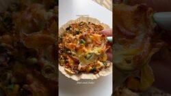 Restaurant style nachos in airfryer | airfryer nacho recipe #nachos #airfryer