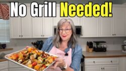 Small Batch Labor Day Menu (Air Fryer Kabobs for 2)